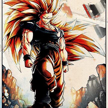 Super Saiyan 3 Goku Art Board Print for Sale by ItalianBrussel