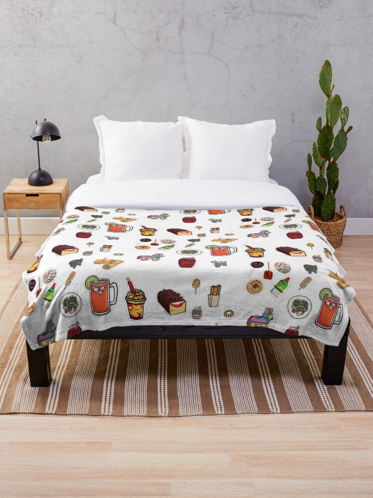 Food throw blanket hot sale