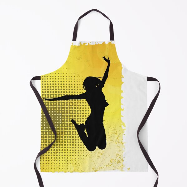 Item preview, Yellow Burst Jump Silhouette  designed and sold by Project182500.