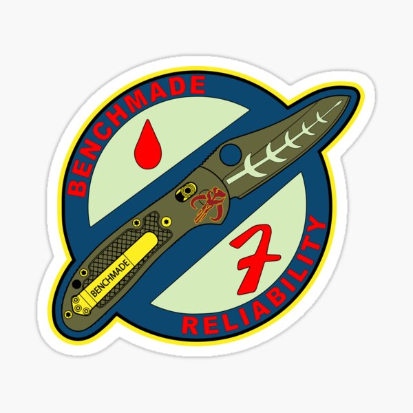 Item preview, Benchmade Knives Knives Reliability 550 Griptilian Knife Patch - Bounty Hunter designed and sold by Warhawk Designs.