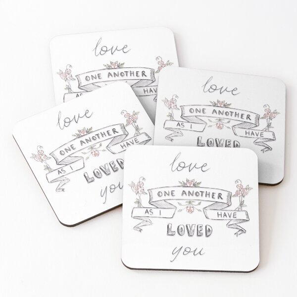 Item preview, love one another designed and sold by LINARAandCO.