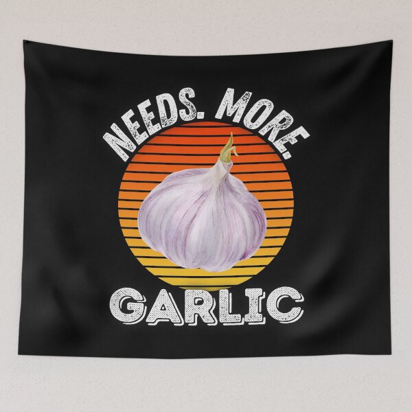 Item preview, Needs More Garlic Sunset Cute Garlic Lover Gift 2022 Graphic designed and sold by Locjeb.