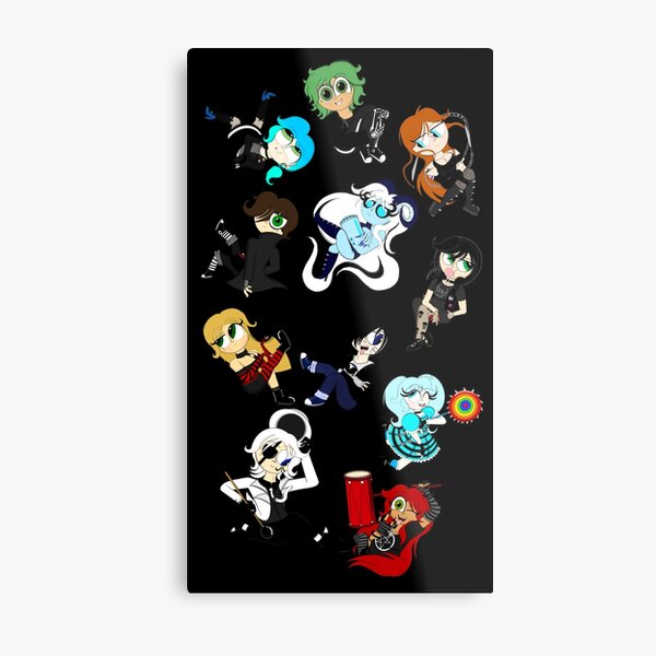 Item preview, The Black Heart Mafia - FULL CHIBI COLLECTION! designed and sold by SidGal.