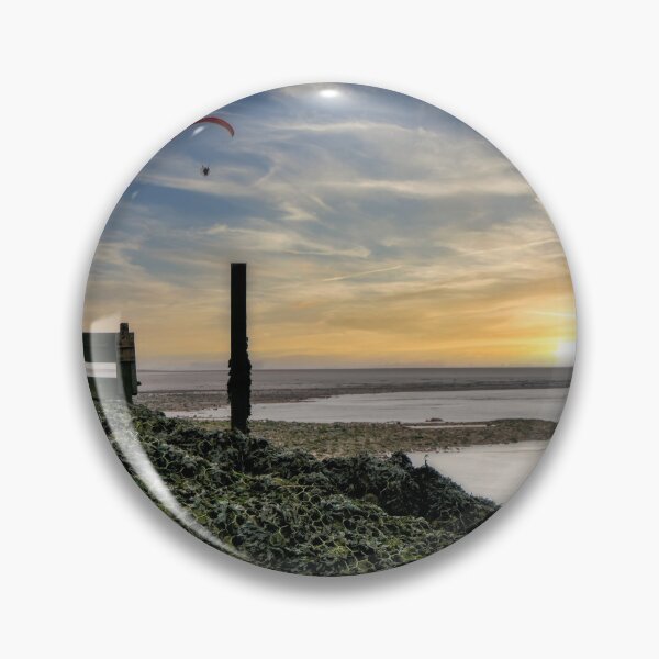 Item preview, Motorised Paraglider Over The Humber Estuary designed and sold by EcDigitalPhoto.