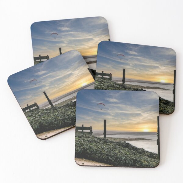 Item preview, Motorised Paraglider Over The Humber Estuary designed and sold by EcDigitalPhoto.