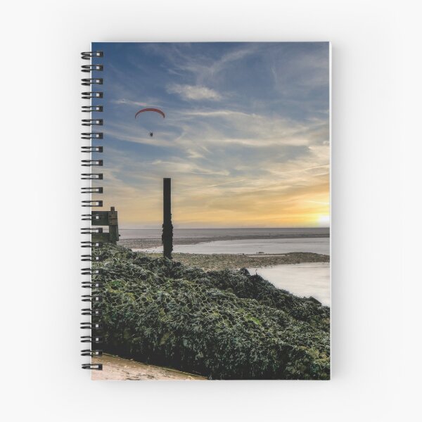 Item preview, Motorised Paraglider Over The Humber Estuary designed and sold by EcDigitalPhoto.