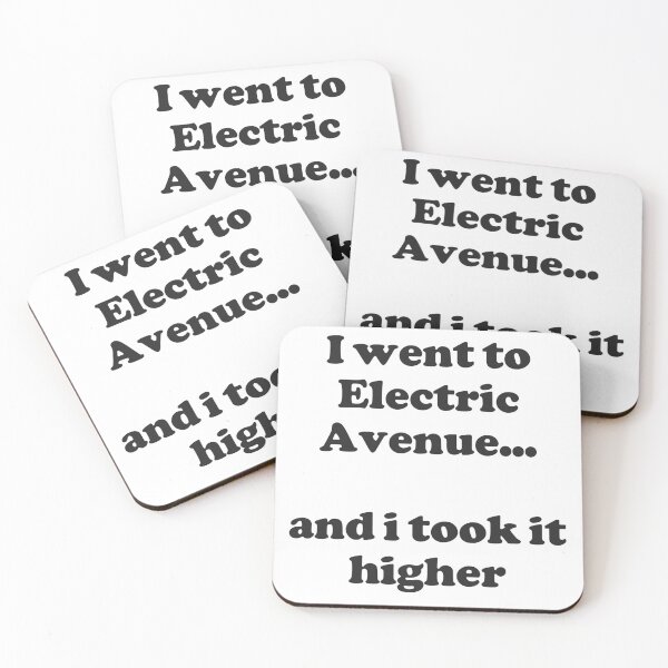 Item preview, I Went To Electric Avenue, and i took it higher Eddy Grant designed and sold by Back To The 80s.