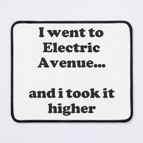 Item preview, I Went To Electric Avenue, and i took it higher Eddy Grant designed and sold by Back To The 80s.