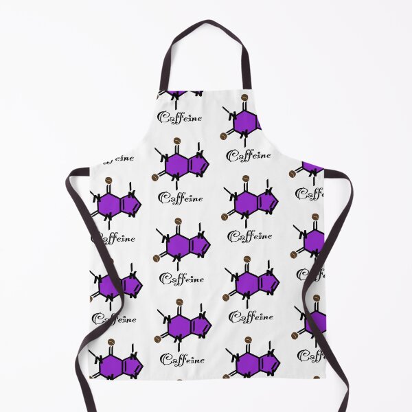 Item preview, Purple Caffeine Molecule with Coffee Beans designed and sold by LiLohaveaplan.