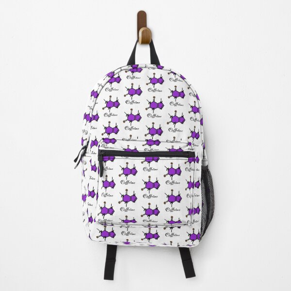 Item preview, Purple Caffeine Molecule with Coffee Beans designed and sold by LiLohaveaplan.