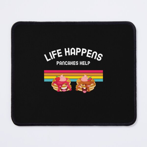 Item preview, Life Happens Pancakes Help Funny Breakfast Gift designed and sold by LADistrictGarb.