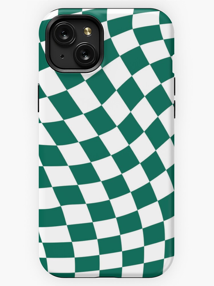 LIGHT BEIGE Checkered Protective Phone Case iPhone 