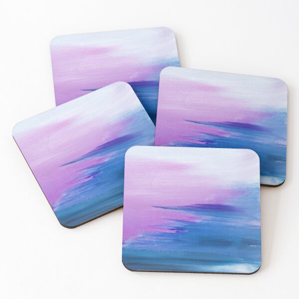 Item preview, Modern Abstract Painting, Blue And Pink Contemporary Painting 2 designed and sold by Ana Moguš.