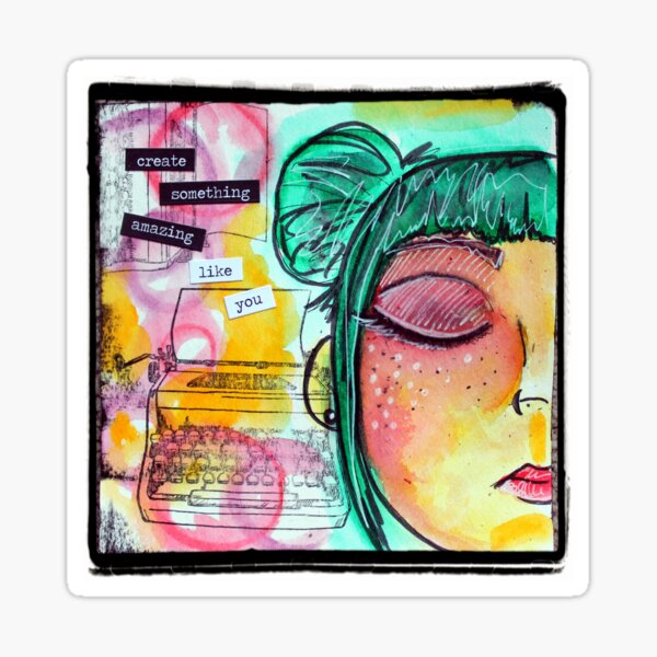 Item preview, Create Something Amazing - Like You designed and sold by PushyGirl.