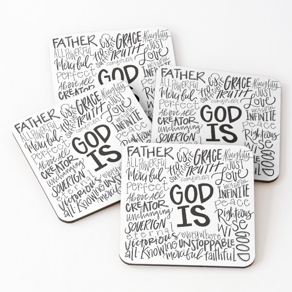 Item preview, God Is Attributes of God designed and sold by thomaslettering.