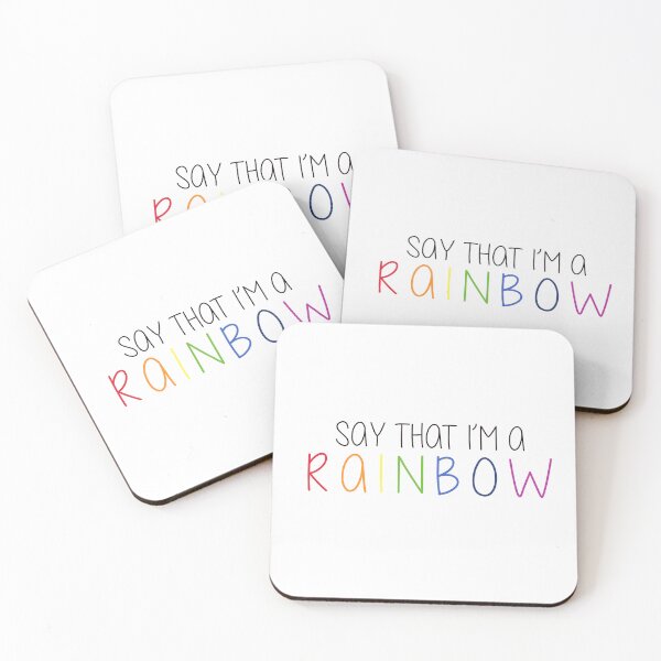 Item preview, Say That I’m A Rainbow, Dodie, doddleoddle, lyric designed and sold by writeanewpage.