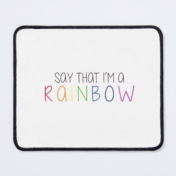 Item preview, Say That I’m A Rainbow, Dodie, doddleoddle, lyric designed and sold by writeanewpage.