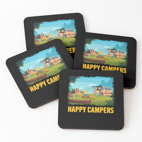 Item preview, Happy Campers- outdoor camping  designed and sold by Englishmistress.