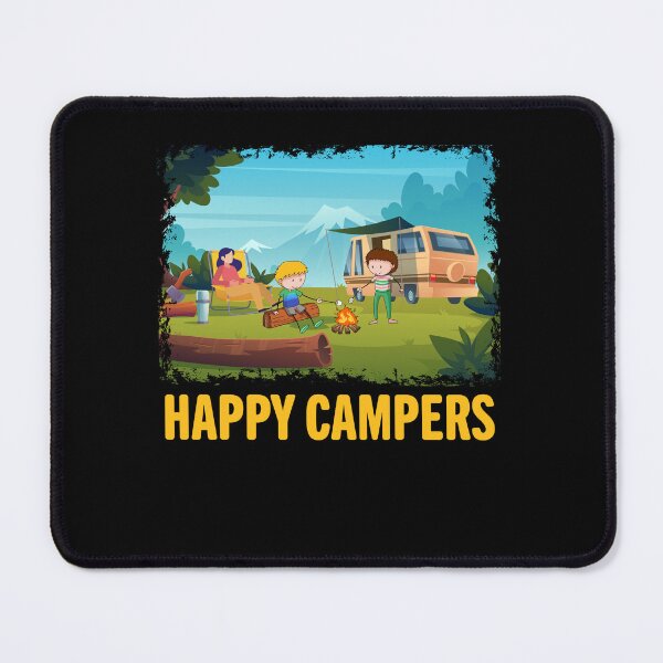 Item preview, Happy Campers- outdoor camping designed and sold by Englishmistress.