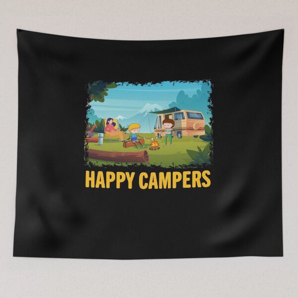 Item preview, Happy Campers- outdoor camping  designed and sold by Englishmistress.