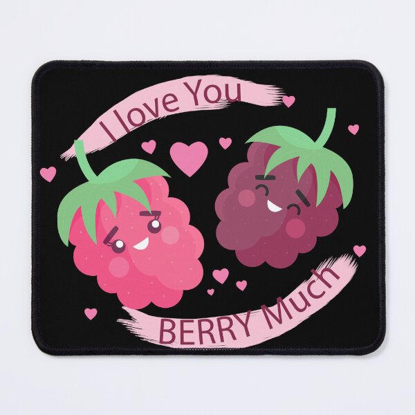 Item preview, fun valentine gift, I love you berry much, cute and cool gift for you and your love how loves berry designed and sold by Sun Rise.