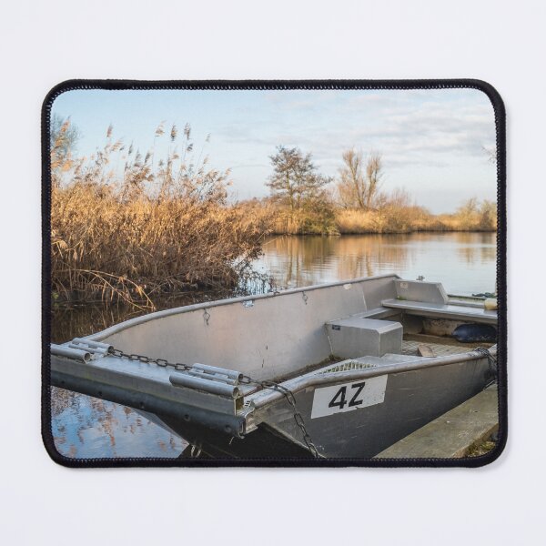 Item preview, Eel fishing boat on the river designed and sold by yackers1.