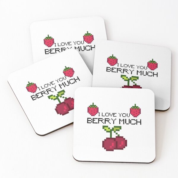 Item preview, fun valentine gift, I love you berry much, cute and cool gift for you and your love how loves berry designed and sold by Sun Rise.