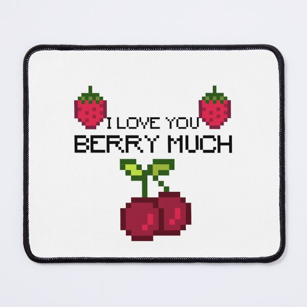 Item preview, fun valentine gift, I love you berry much, cute and cool gift for you and your love how loves berry designed and sold by Sun Rise.