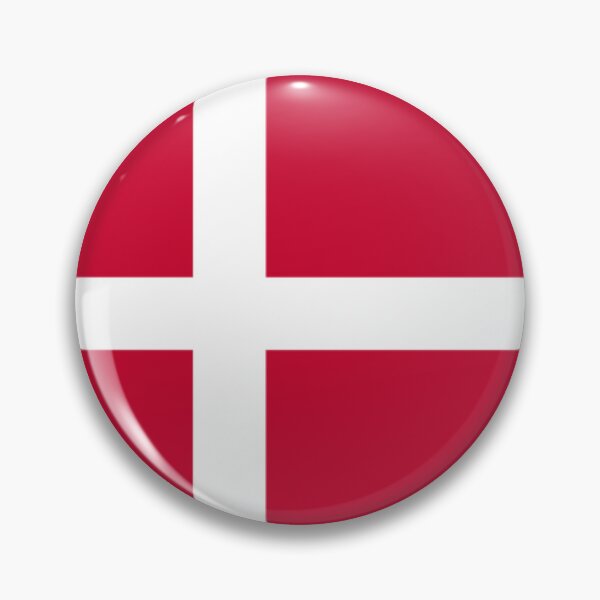 Item preview, Denmark Flag designed and sold by obviouslogic.