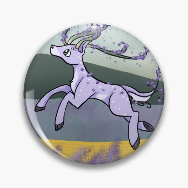Item preview, Deer in lavender fields  designed and sold by BerryShyKittens.