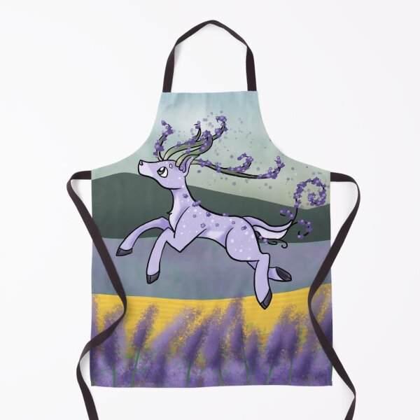 Item preview, Deer in lavender fields designed and sold by BerryShyKittens.