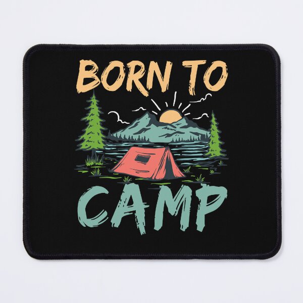 Item preview, Born to camp designed and sold by Englishmistress.