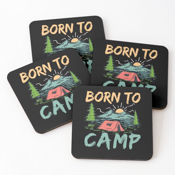 Item preview, Born to camp designed and sold by Englishmistress.
