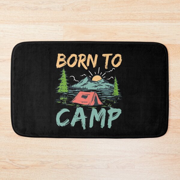 Item preview, Born to camp designed and sold by Englishmistress.