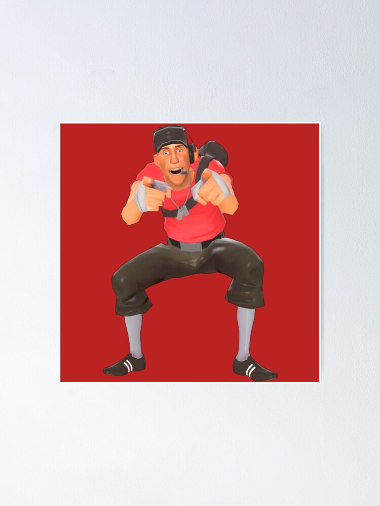 Tf2 Scout Schadenfreude Poster By Dragard Redbubble 5289