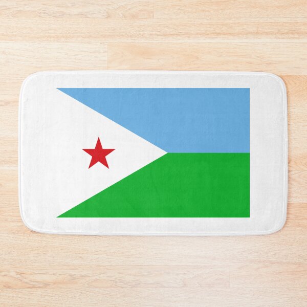 Item preview, Djibouti Flag  designed and sold by obviouslogic.
