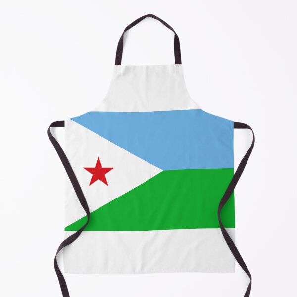 Item preview, Djibouti Flag designed and sold by obviouslogic.