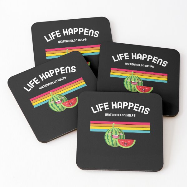Item preview, Life Happens Watermelon Helps Funny Gift designed and sold by LADistrictGarb.