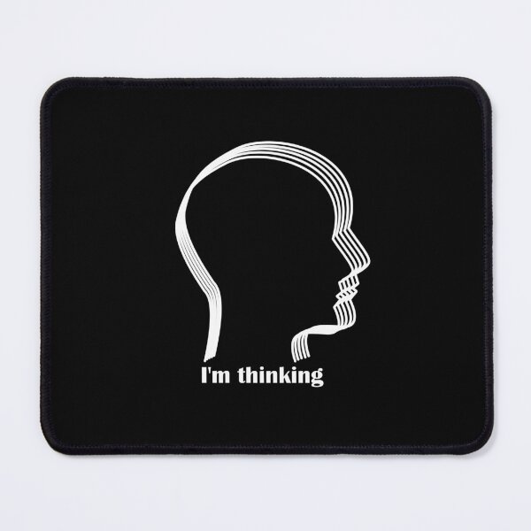 Item preview,  I think a smart print, a smart person, a gift to a best friend designed and sold by vilma3000.