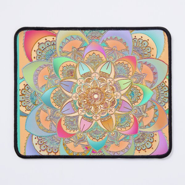 Item preview, Bohemian Festival Lotus Mandala designed and sold by BrendaErickson.