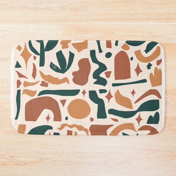 Item preview, Vintage Aesthetic Minimalist Danish Pastel Abstract Terracotta Design designed and sold by shopY2K.