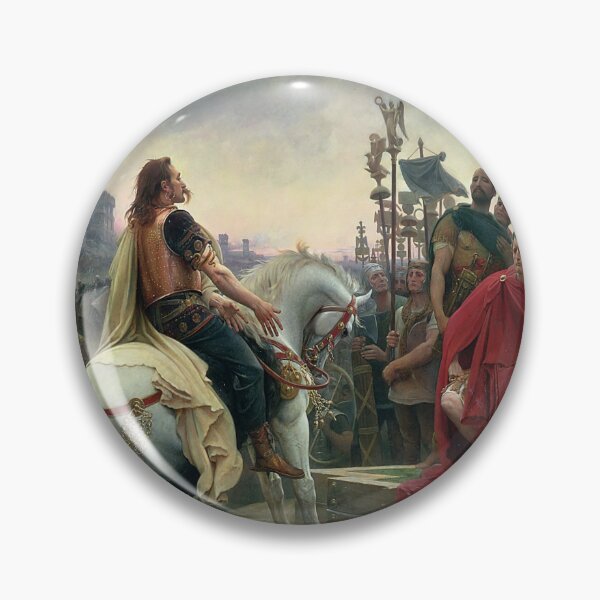 Item preview, Lionel Noel Royer's Vercingetorix Throws Down His Arms at the Feet of Julius Caesar, 1899 designed and sold by mosfunky.