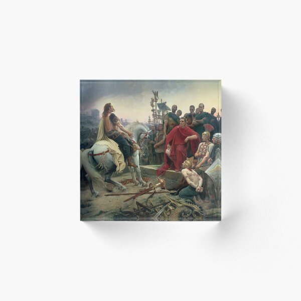 Item preview, Vercingetorix de Lionel Noel Royer arroja sus brazos a los pies de Julio César, 1899 designed and sold by mosfunky.