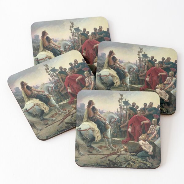 Item preview, Lionel Noel Royer's Vercingetorix Throws Down His Arms at the Feet of Julius Caesar, 1899 designed and sold by mosfunky.
