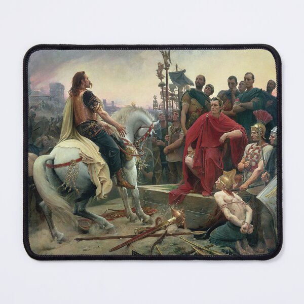 Item preview, Lionel Noel Royer's Vercingetorix Throws Down His Arms at the Feet of Julius Caesar, 1899 designed and sold by mosfunky.
