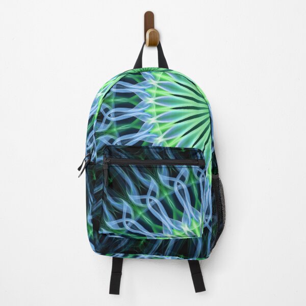 Item preview, Glowing blue and green mandala designed and sold by JBlaminsky.