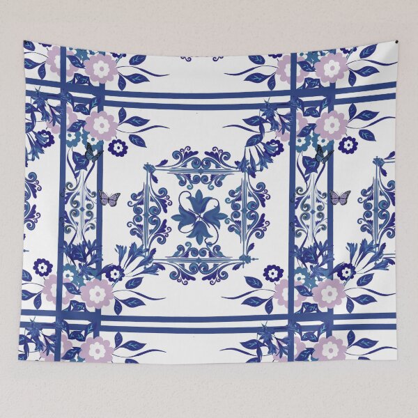 Item preview, Italian,Sicilian art,majolica,tiles,Flowers designed and sold by MariaMarinova.