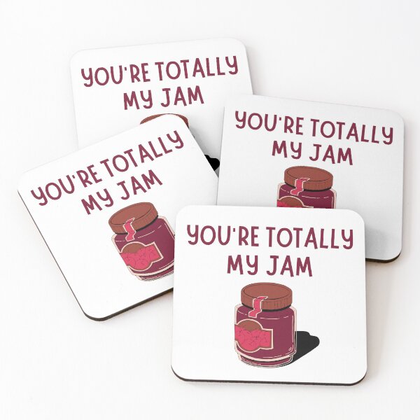 Item preview, You're Totally My Jam Valentine's Pun designed and sold by Pun Intended.