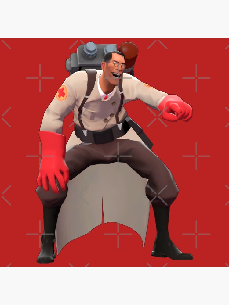 Tf2 Medic Schadenfreude Poster By Dragard Redbubble 8518