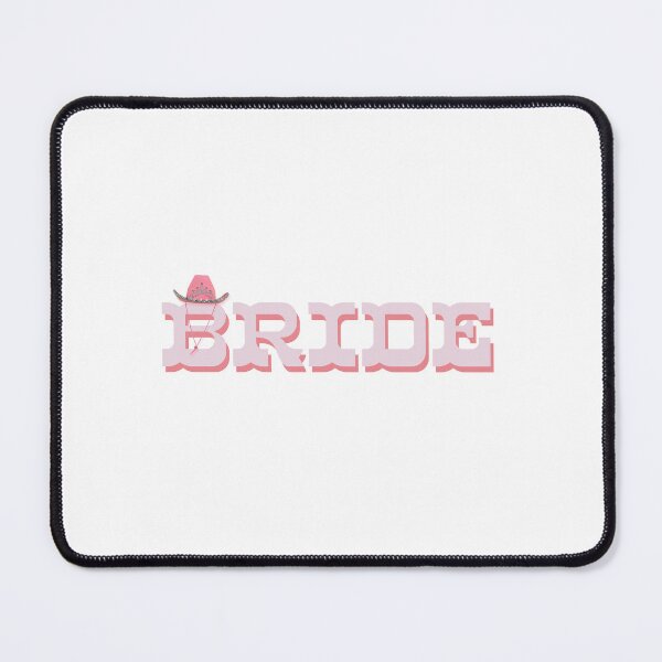 Item preview, Bride - Pink Cowboy Hat bacherlorette designed and sold by AshTreeCrtvCo.